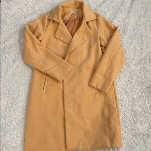 Tan Overcoat for Women